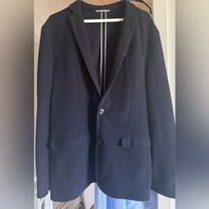 Elegant Midnight Blue Men's Blazer